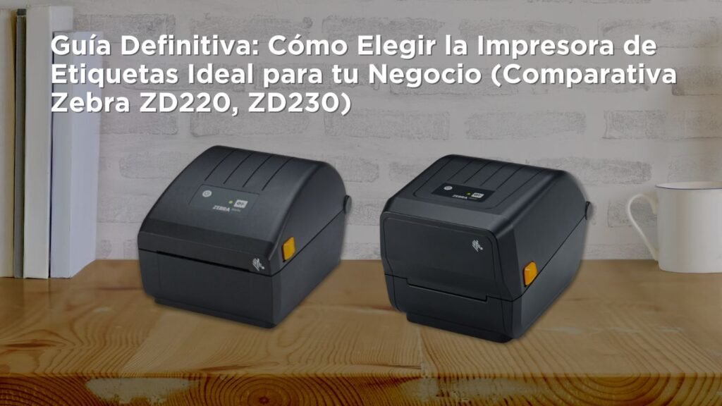 Impresoras de Etiquetas Zebra ZD220 - ZD230