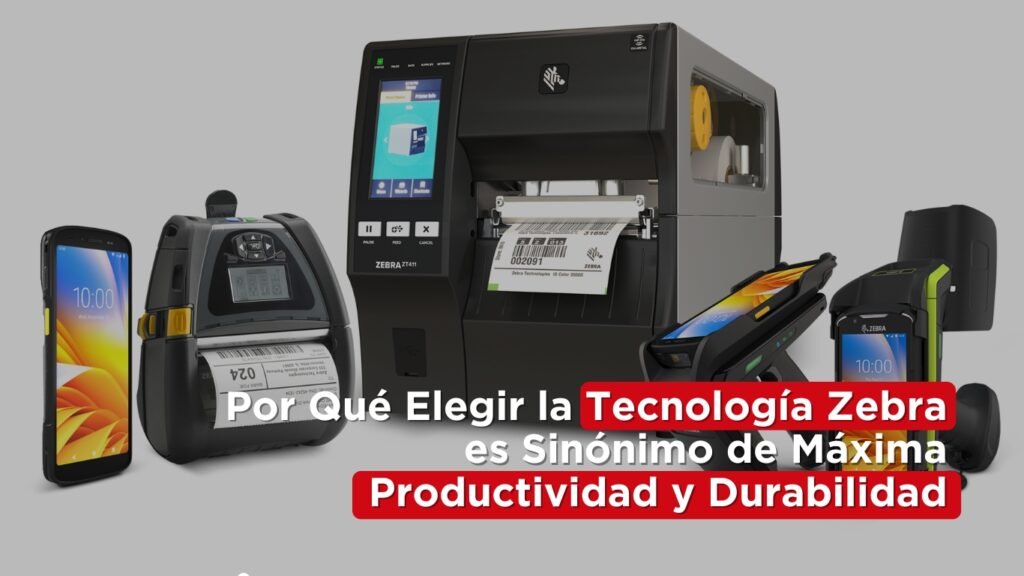 Banner de tecnologia Zebra para negocios